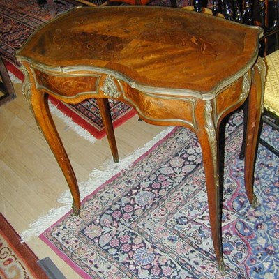 Lot 578 - Louis XV Style Bronze-Mounted Marquetry...