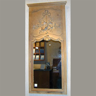 Lot 237 - Louis XV Style Carved Wood Trumeau With a...