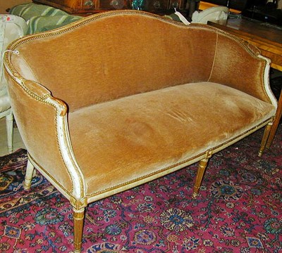 Lot 515 - Regency Style Painted and Parcel Gilt...