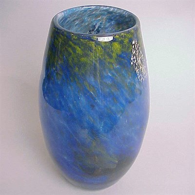 Lot 168 - Muller Freres Glass Vase Of swollen...