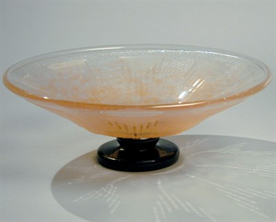 Lot 166 - Schneider Glass Bowl Of flaring form, with...