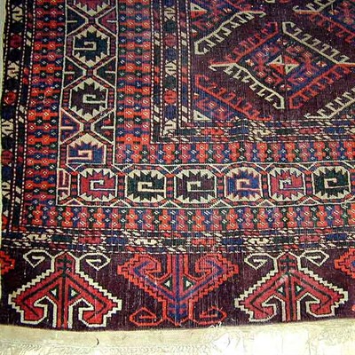 Lot 507 - Yomoud Carpet West Turkestan, first quarter of...