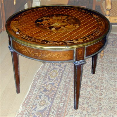 Lot 466 - Louis XVI Style Gilt-Bronze Mounted Low Table...