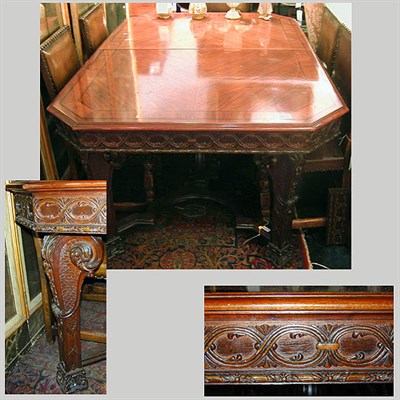 Lot 413 - Georgian Style Mahogany Extension Dining Table...