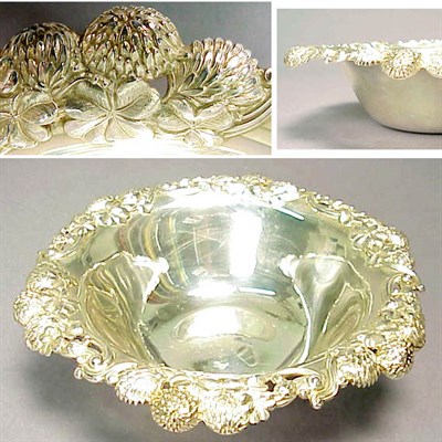 Lot 320 - Tiffany & Co. Sterling Silver Bowl The edge...