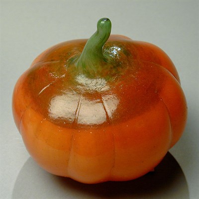 Lot 186 - Schneider Glass Tomato Realistically modeled,...