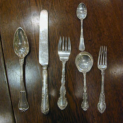 Lot 297 - Group of American Sterling Silver Flatware...