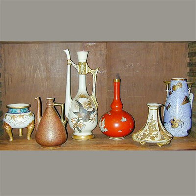 Lot 377 - Miscellaneous Group of Six Royal Worcester...