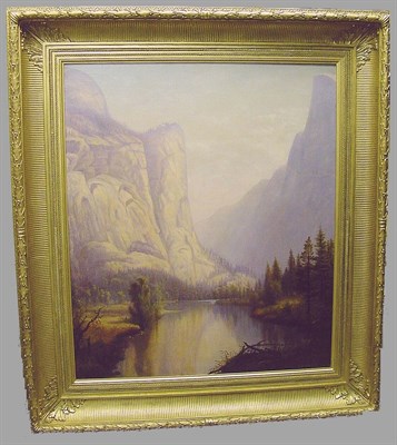 Lot 21 - (Sir) James Hope 1818/9-1892 VIEW OF YOSEMITE...