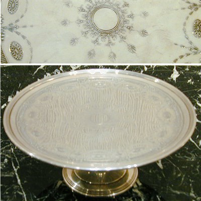 Lot 306 - Pair of Tiffany & Co. Sterling Silver Stands...