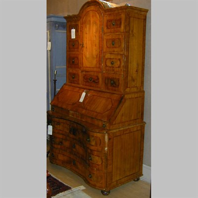 Lot 629 - Continental Baroque Secretary Cabinet