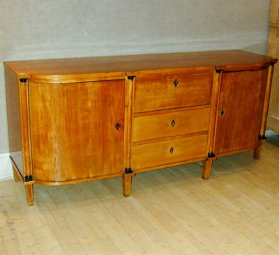 Lot 194 - Biedermeier Style Mahogany Server