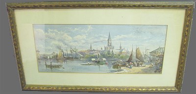 Lot 63 - Charles Rowbotham British, 1877-1913 HARBOUR...