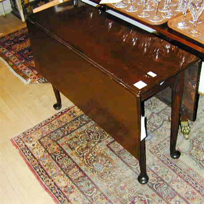 Lot 302 - George II Style Mahogany Drop Leaf Table
