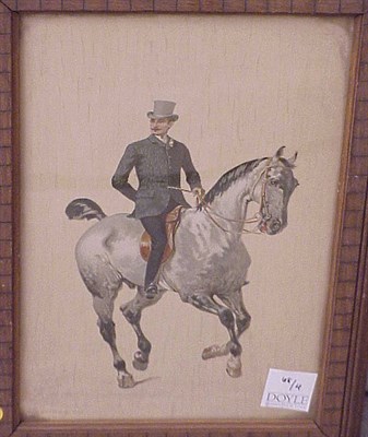 Lot 68 - A. Legras, publisher [EQUESTRIAN SCENES] Four...