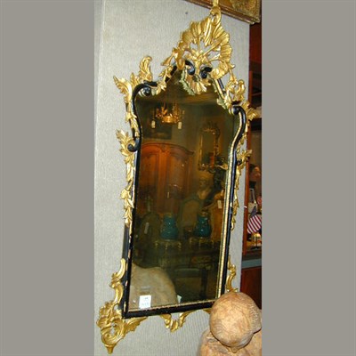 Lot 609 - Rococo Style Gilt Carved Wood Mirror With an...