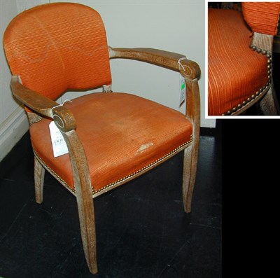 Lot 251 - Set of Four French Art Deco Armchairs Jules...