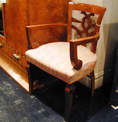 Lot 249 - Pair of French Art Deco Oak Armchairs Jules...