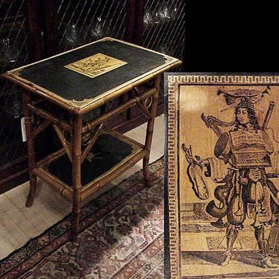 Lot 125 - Victorian Aesthetic Bamboo Side Table