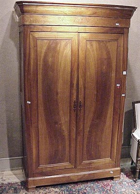 Lot 164 - Louis Philippe Mahogany Armoire