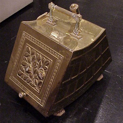 Lot 170 - Brass Coal Scuttle