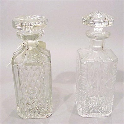 Lot 189 - Three Pairs of Cut Glass Decanters