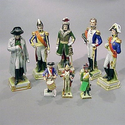 Lot 190 - Group of Continental Porcelain Napoleonic...