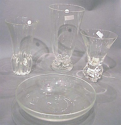 Lot 199 - Group of Four Steuben Glass Articles