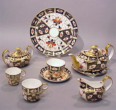 Lot 210 - Royal Crown Derby Porcelain Partial Tea and...