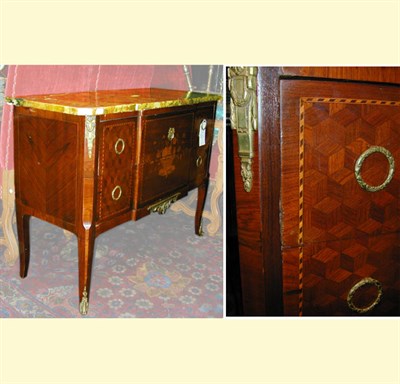 Lot 421 - Louis XV Style Gilt-Bronze Mounted Mahogany...