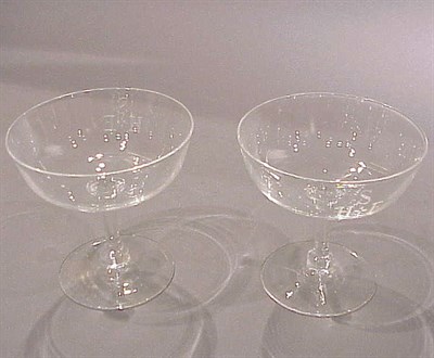 Lot 296 - Group of Steuben Glass Stemware Approximately...
