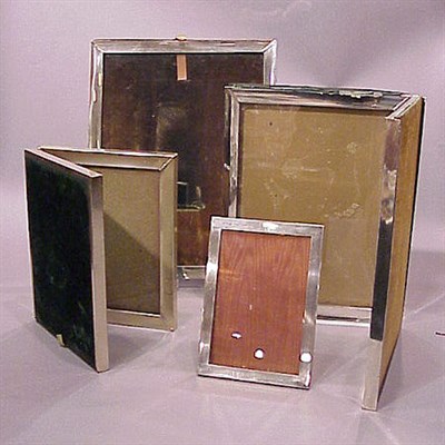 Lot 326 - Group of Five Sterling Silver Picture Frames