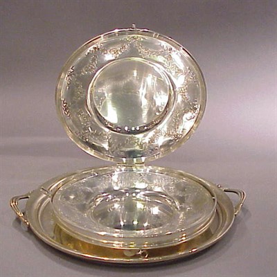 Lot 327 - Two Sterling Silver Articles Total...