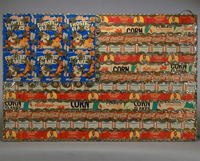 Lot 400 - Rick Ladd 20th Century AMERICAN FLAG Mixed...