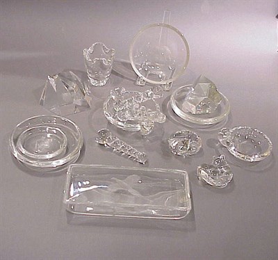 Lot 368 - Group of Steuben Glass Articles Approximately...