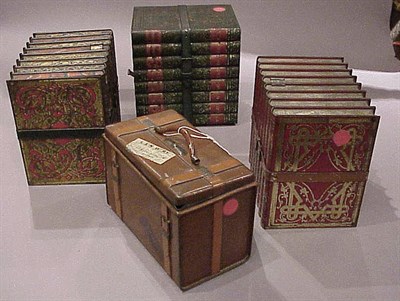 Lot 387 - Group of Four Tin Biscuit Boxes