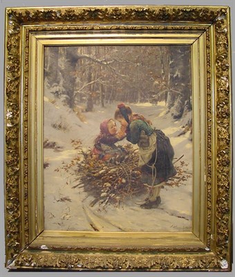 Lot 146 - Ludwig Blume-Siebert German, 1853-1929 A COLD...