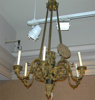 Lot 580 - Empire Style Gilt-Bronze and Patinated-Metal...