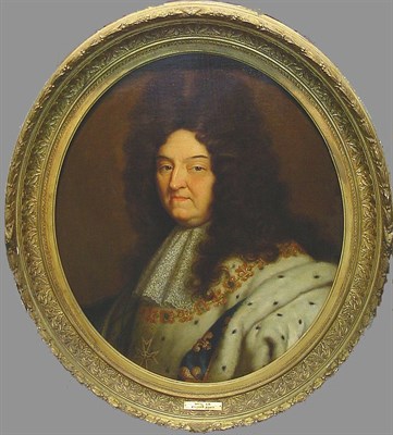 Lot 96 - After Hyacinthe Rigaud PORTRAIT OF LOUIS XIV...