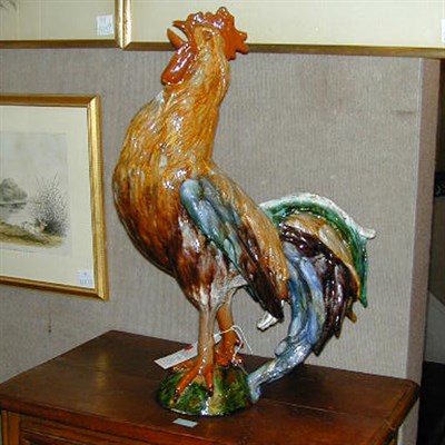 Lot 745A - French Faience Rooster