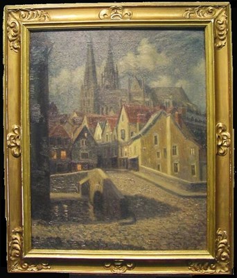 Lot 154 - Georges Plasse French, b. 1878 CHARTRES...