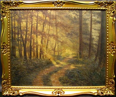 Lot 58 - Georges Plasse French, b. 1878 LANE THROUGH...