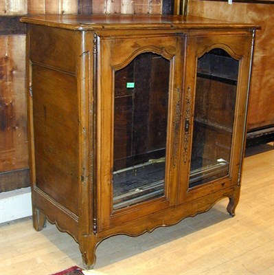 Lot 245 - Provincial Louis XV Style Walnut Side Cabinet