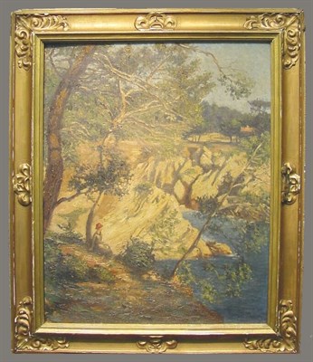 Lot 60 - Georges Plasse French, b. 1878 SEATED FIGURE...