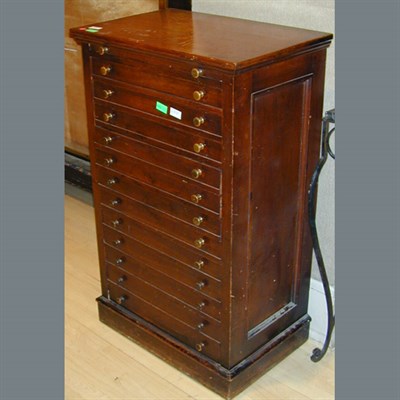 Lot 251 - Victorian Mahogany Instrument Cabinet