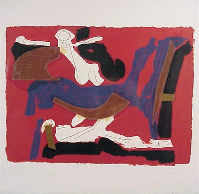 Lot 295 - Marino Marini CHEVAUX ET CAVALIERS VI...