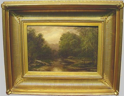 Lot 16 - George Hetzel 1826-1899 SCALP LEVEL LANDSCAPE...