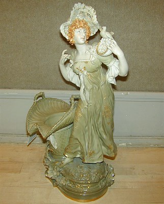 Lot 595 - Turn Teplitz Porcelain Figure