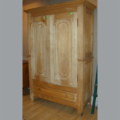 Lot 197 - Provincial Italian Pine Armoire