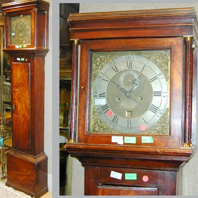 Lot 278 - George III Mahogany Tall Case Clock